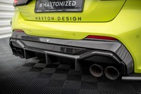 Carbon Fiber Diffusor Heck Ansatz V.1 FüR BMW 1Er F40 M-Paket/ M135I HeckschüRze