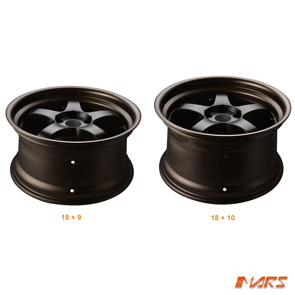 MARS MP-S1 4x 18 Inch Black Face deep Matt bronze dish Alloy