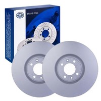 2X Hella Bremsscheiben 340Mm Vorne Passend FüR CitroËN DS4 DS5 DS DS Peug