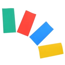 4 Pcs Knife Handle Wrap Heat Shrink Grip Dish Prep Color Coded Grips Butcher