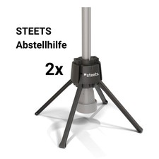 STEETS Abstellhilfe 2er Set Krückenständer Gehstockständer Stockhalter Krücken