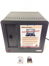 BRETFORD TVS10PAC-CK Cube Micro Station Cabinet For 10 Notebooks/Tablets, WORKS