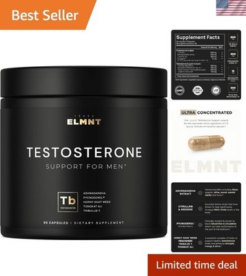 8X Strength Testosterone Boosting Pills - Stronger Energy & Performance for Men