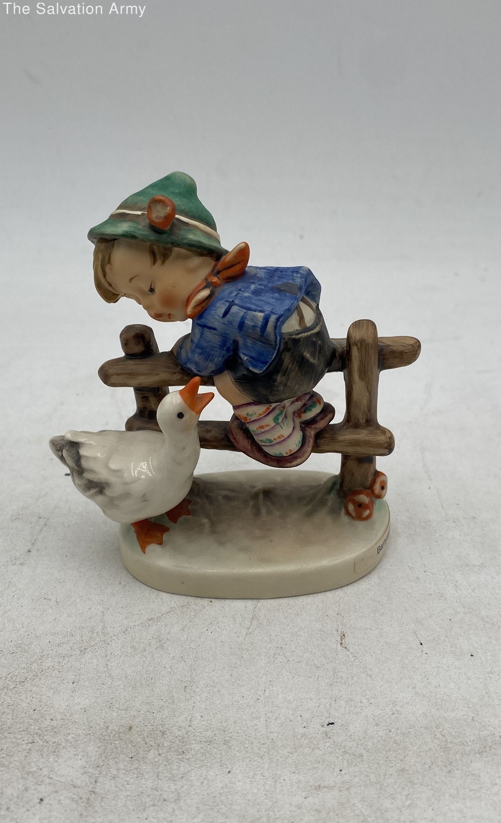 Vintage Hummel Multicolor Porcelain Glossy Finish Barnyard Hero Figurine
