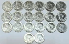 1964 Kennedy Half-Dollars - 90% Silver 20-Coin Roll  (BU)