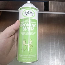 Fuller Brush Co. Ironing Maid Instant Fabric Conditioner Spray 1960s Full No Lid