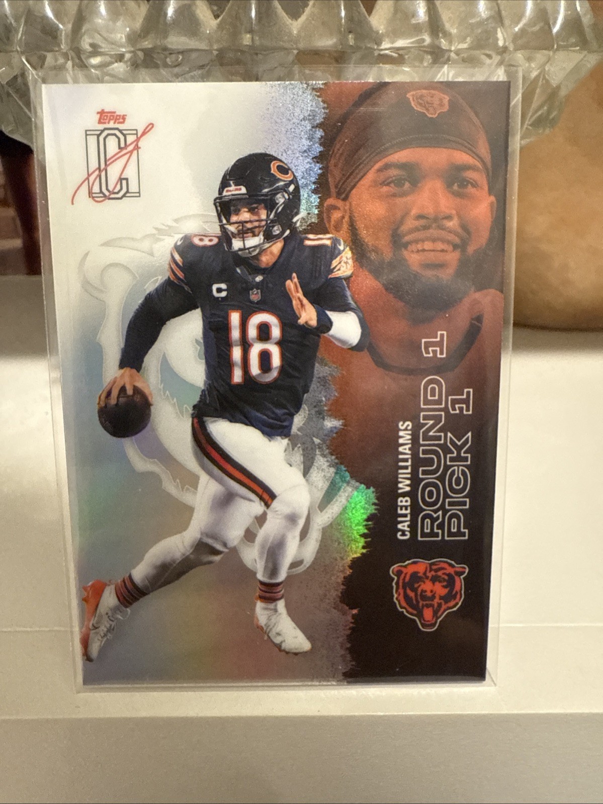 2025 Topps Signature Caleb Williams Refractor #11