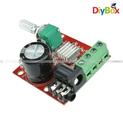 12V 2*10W Hi-Fi PAM8610 Audio Stereo Amplifier Board Dual D Class Channel Module