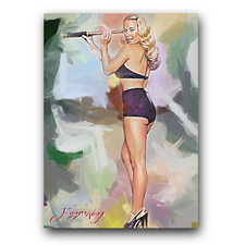 Kendra Wilkinson #4 Art Card Limited 38/50 Vela Signed (Celebrities Women)