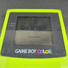 Nintendo Game Boy Color Handheld Game Console CGB-001 Kiwi