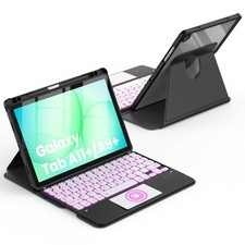 Rotating Keyboard Case for Samsung Galaxy Tab A11 Plus / A9 Plus 2025/2023 11...