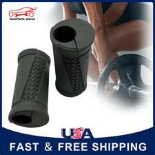 Ergonomic Angled Rotating Barbell Grips Lightweight Reduce Joint Burden Lifting