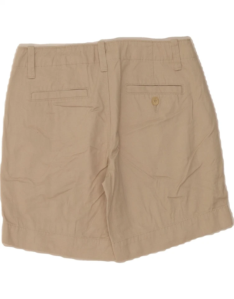 Pantalones Cortos Chinos Ralph Lauren Mujer US 2 XS W30 Beige Algodón DC01 Foto 2 de 3