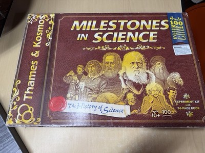 Thames & Kosmos Milestones in Science Experiment Kit Brand New In Open Box