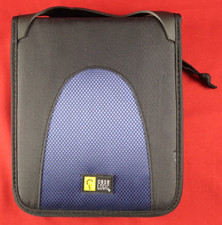 Case Logic 30-Disc Blue and Black CD DVD Media Storage Wallet Binder
