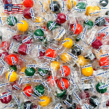 Jawbreakers Hard Candy 1 Pound Bag - Approx. 75 Count Fruit Flavored Assortm