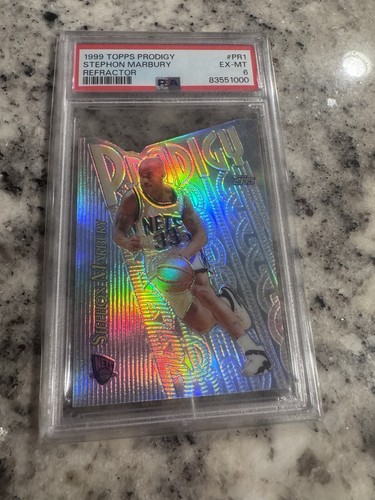 Stephon Marbury [Refractor] #PR1 1999 Topps Prodigy card