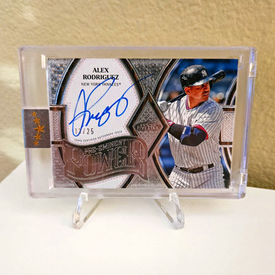 Jersey Match Topps Five Star 2025 Alex Rodriguez  Pre-Eminent  Auto PEP-AR 13/25