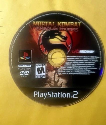 Mortal Kombat Shaolin Monks - PlayStation 2, PS2 - Disc Only - Tested Resurfaced