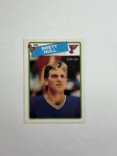 1988-89 O-Pee-Chee Brett Hull #66 RC St. Louis Blues Rookie Card OPC. rookie card picture