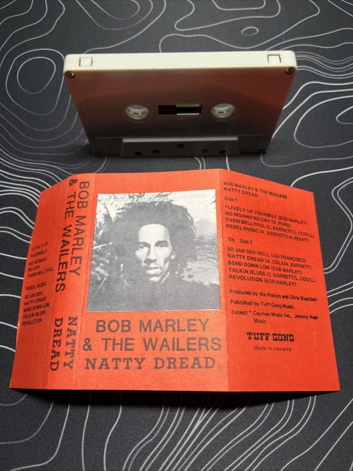 RARE Bob Marley And The Wailers - Natty Dread Cassette Tape Tuff Gong Reggae - Imagem 3 de 3