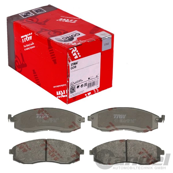 TRW BremsbelÄGe Satz Vorderachse FüR Mitsubishi L200 Nissan Maxima | GDB3124-image
