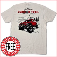 Rubicon Trail Lake Tahoe T-shirt Jeep Adventure 4x4 Limited Trail Series