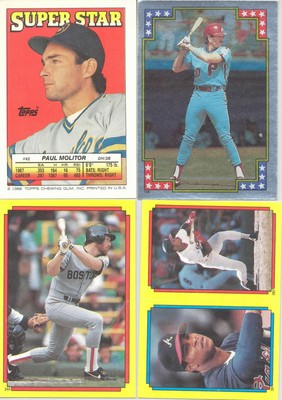 1988 Topps Baseball Sticker & Stickerback Variations Listing 2 of 4 You Pick!