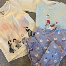 Lot of 4 Baby Girl Clothes 18-24M  18 , GAP, Osh Kosh Sleepwear, Shirt