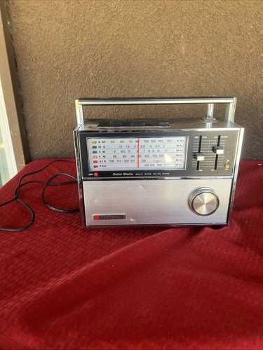 CRAFTSMAN Solid State Multi Band AC DC Radio - Vintage and Working | eBay
