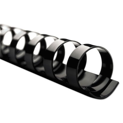 Swingline? GBC? CombBind Standard Spines, 1 Diameter, 225 Sheet Capacity, Black,