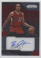 2016-17 Panini Prizm Rookie Signatures Brice Johnson #22 Auto 3t2