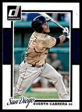 2014 Donruss Everth Cabrera San Diego Padres #113