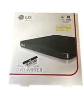 LG GP Li Ultra-Slim Portable External DVD Burner and Drive - Black