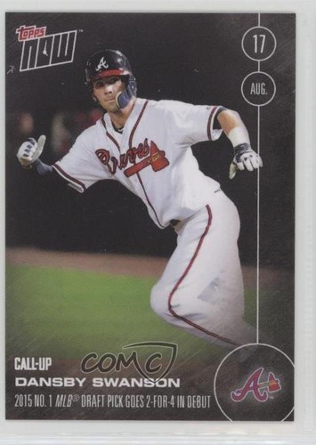 2016 Topps Now 367 Dansby Swanson