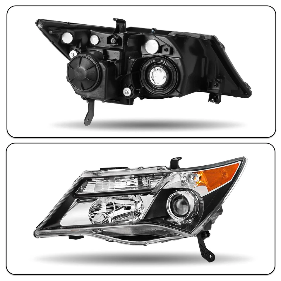 Пара ксеноновых фар в сборе для Acura MDX 2007-2009 годов выпуска без системы автоматической фокусировки - Изображение 4 из 4