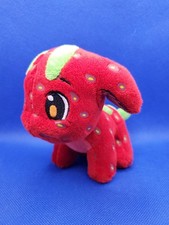 Neopets Strawberry Poogle Plush Jakks Pacific Keyquest Stuffed Animal 2008 5"