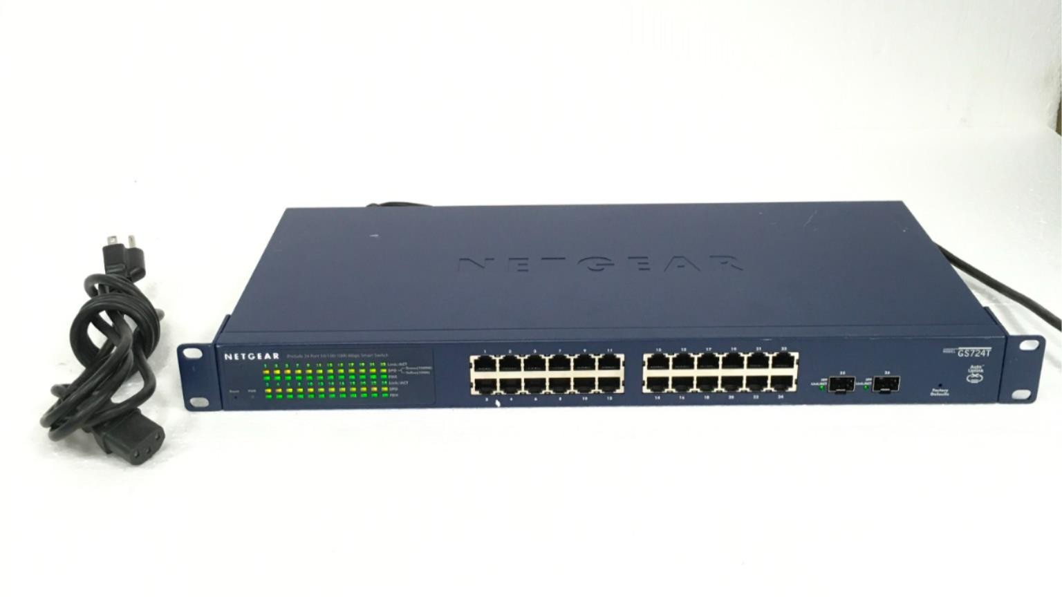 Netgear GS724Tv4 ProSafe 24-Port Managed Ethernet Switch w/ 