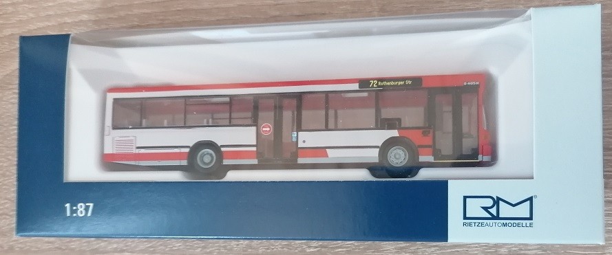 Rietze 75201 - 1/87 Mercedes-Benz O 405 N2 VAG - APZ Scheduled Service - New