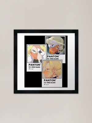 Liebe lustiger Mann La Kill japanischer Kil gerahmtes Wandbild Poster Leinwanddruck Bild