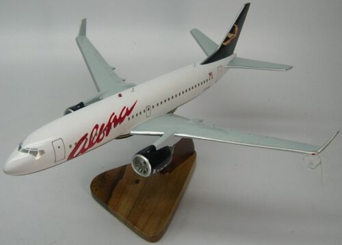 Boeing B-737 Aloha Airlines B737 Airplane Desktop Kiln Dried Wood Model Regular - Picture 1 of 4
