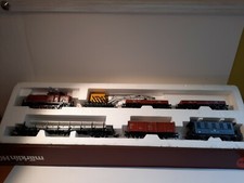 Märklin 2853 , Gleisbauzug der DB mit Diesellok BR 260 , in OVP und Neu, Spur HO