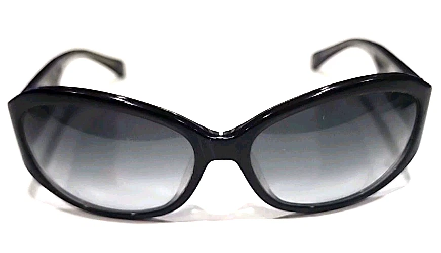 Gafas de sol Coach S845 Alberta negras grises envolventes degradadas LEER Foto 2 de 4