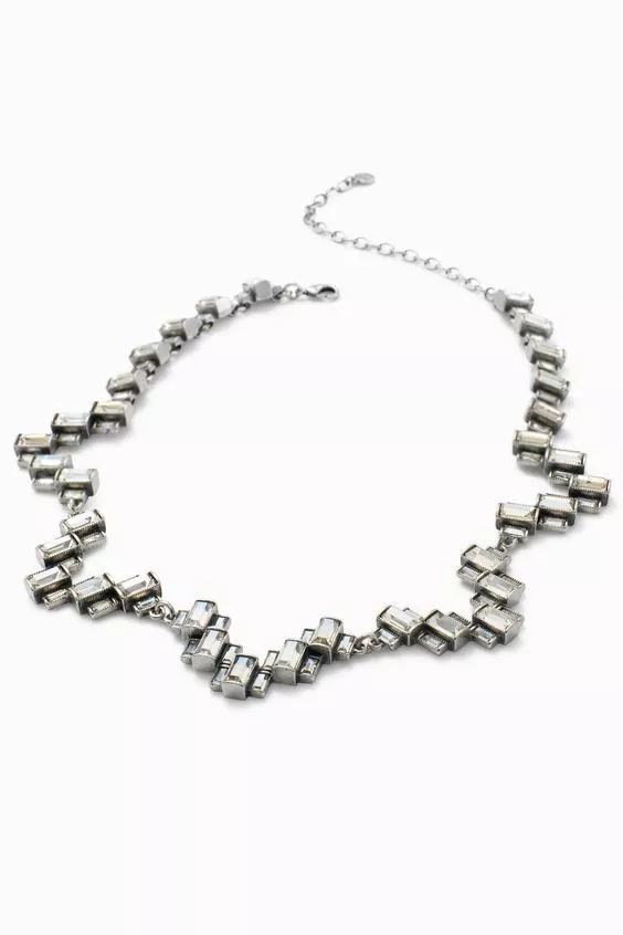 Stella Dot Hatley Baguette Necklace Brand New In Original Box RV