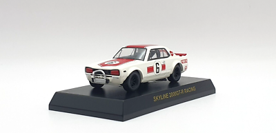 1/64 Kyosho NISSAN SKYLINE 2000 GT-R KPGC10 RACING RED #6 diecast