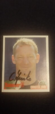 Carsten Linke- Panini Fußball 2002/03 signiert