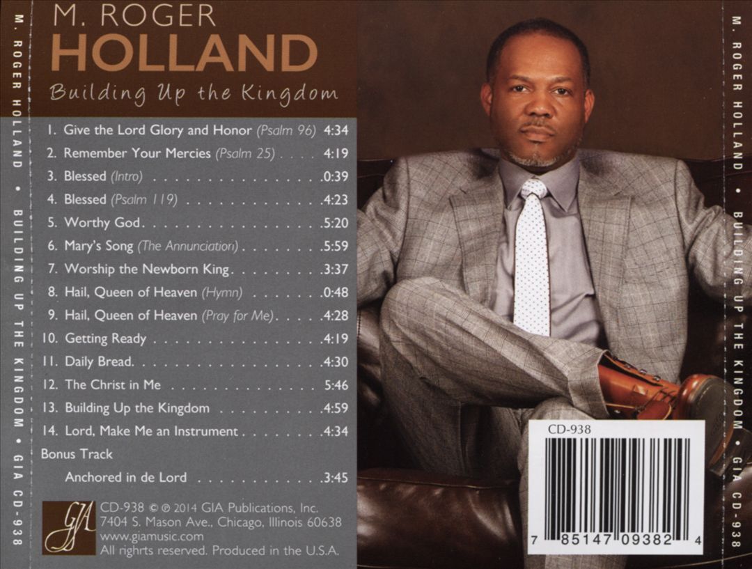 M Roger Holland Building Up the Kingdom Gospel CD
