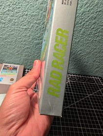 Rad Racer (Nintendo Entertainment System) NES Cartridge, Sleeve, Manual, Box