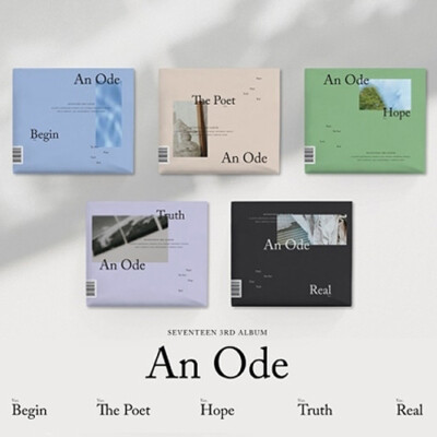 SEVENTEEN [AN ODE] 3rd Album RANDOM CD+2ea Photo Book+4p Photo Card K-POP SEALED