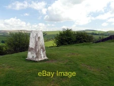 Photo 6x4 Trig point on Kerridge Hill Bollington 313m above sea level on  c2016